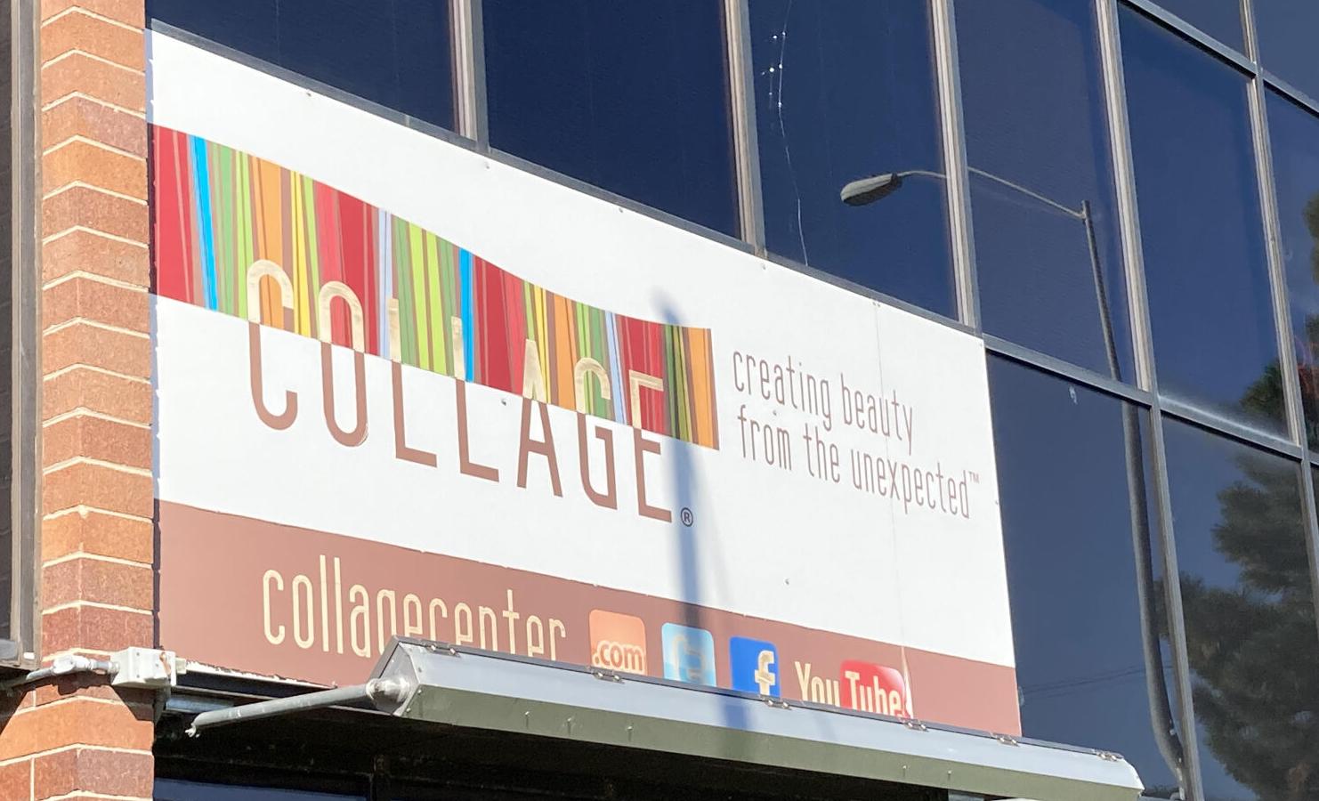 Collage in Kearney, Grand Island creates beauty out of the unexpected collage - sign